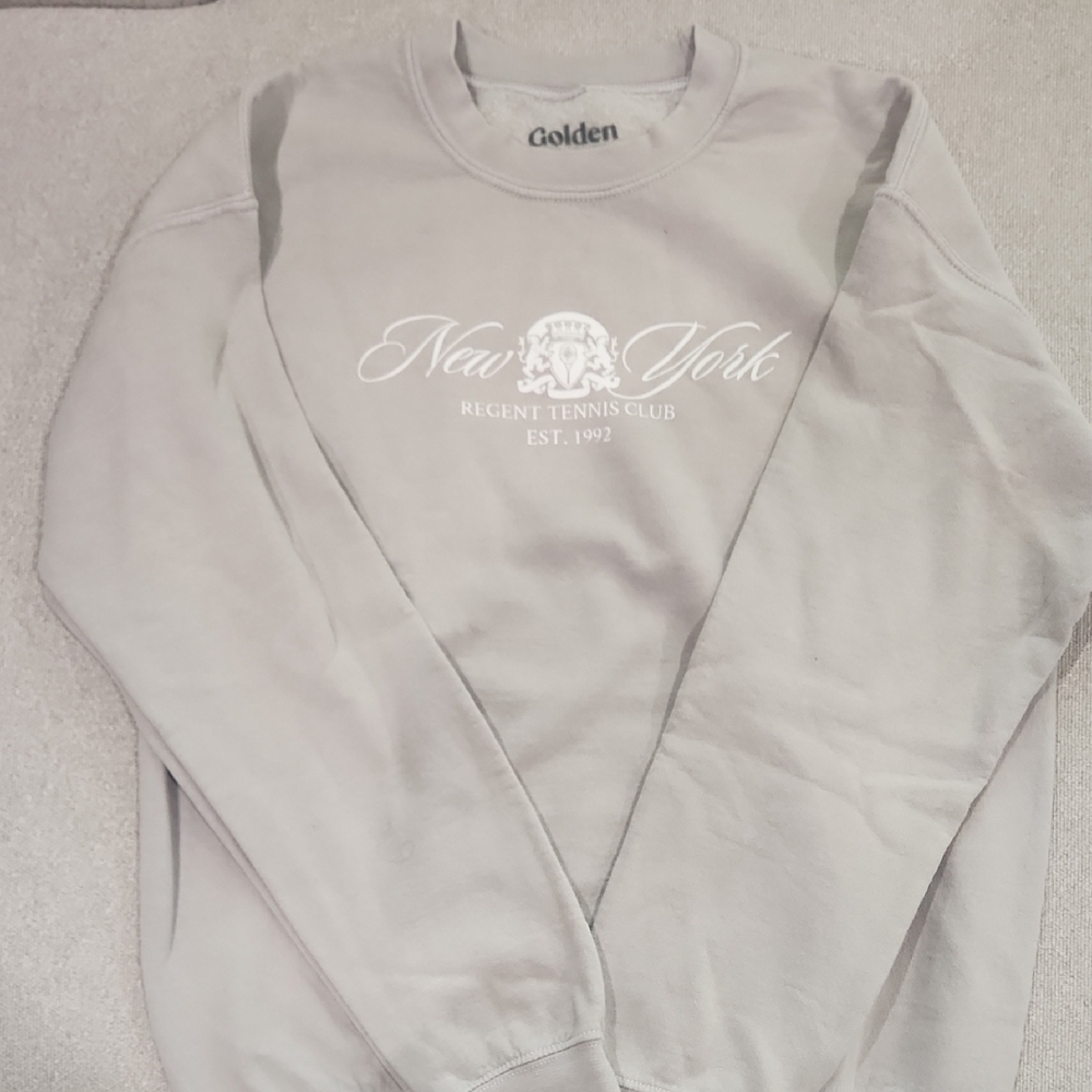 Golden Hour Gray Sweater